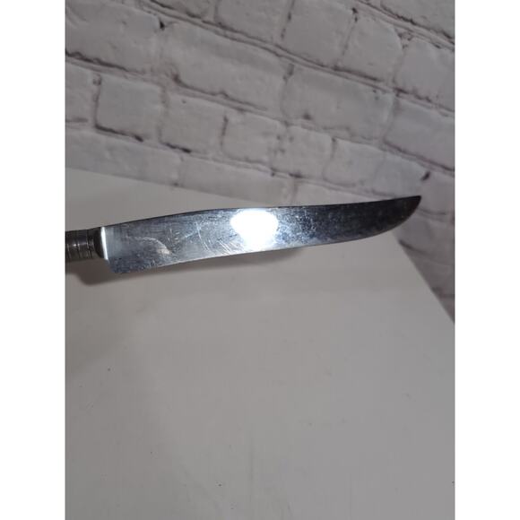 Boker Stag Handle Fixed Blade Knife USA No Sheath - Picture 13 of 16